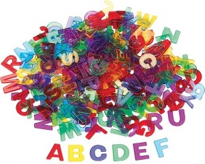 Set mini letras mayusculas